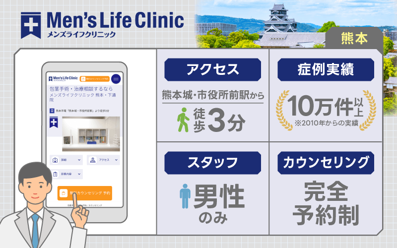 熊本 包茎手術 メンズライフクリニック