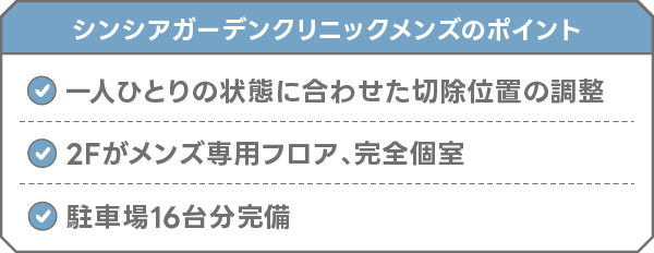 シンシアガーデンクリニックメンズ仙台院