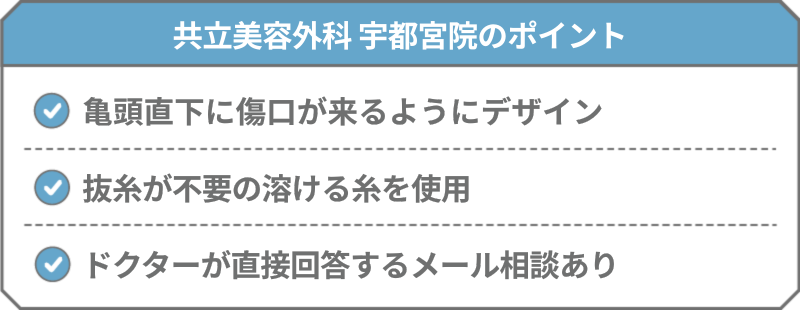 共立美容外科 宇都宮院