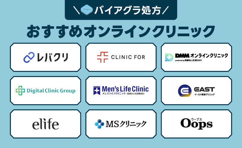 バイアグラ 通販 おすすめ オンラインクリニック