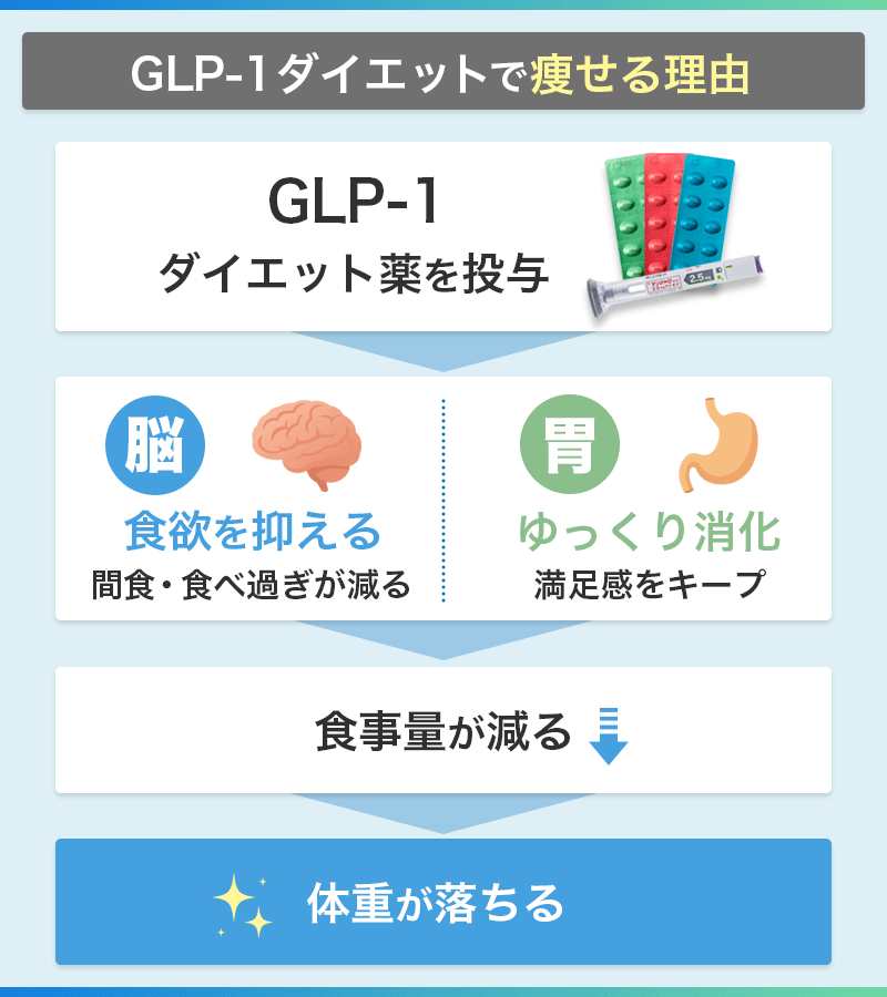 マンジャロ リベルサス　痩せる理由