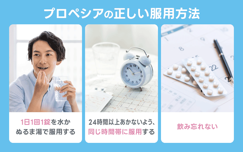 プロペシア やめてよかった 服用方法