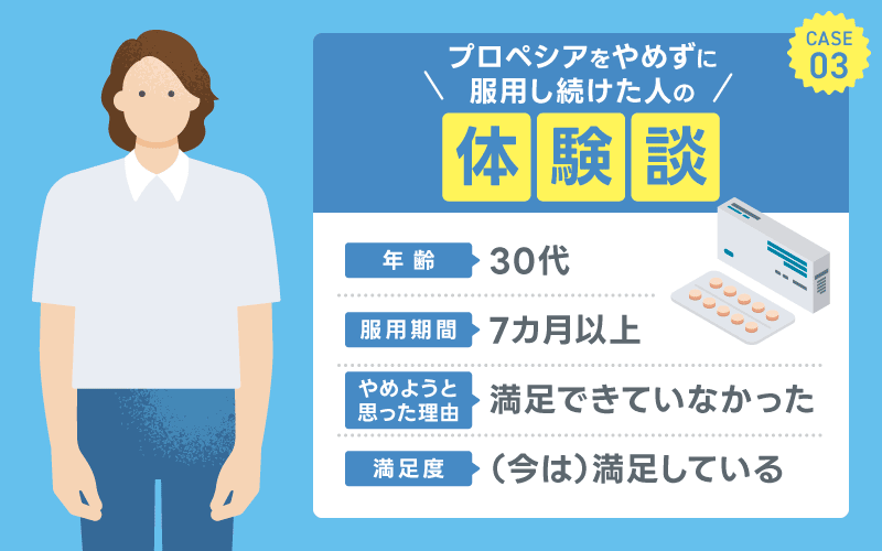 プロペシア やめてよかった 体験談