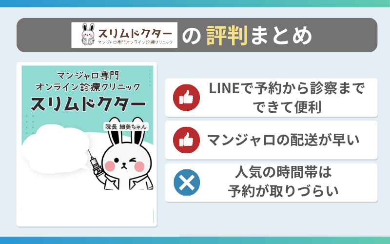 スリムドクター　口コミ 評判