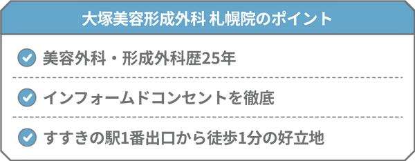 大塚美容形成外科 札幌院