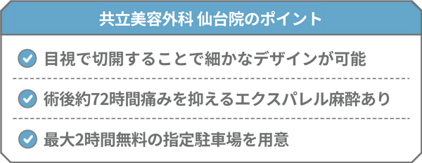 共立美容外科 仙台院
