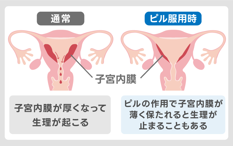 ピルと生理の関係